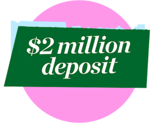 $2 million deposit