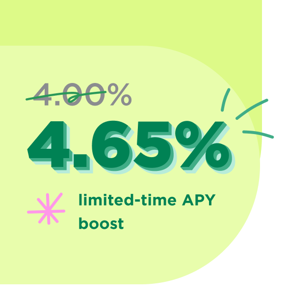 Atomic cash account banner illustration