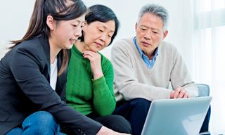 sharing credit with parents