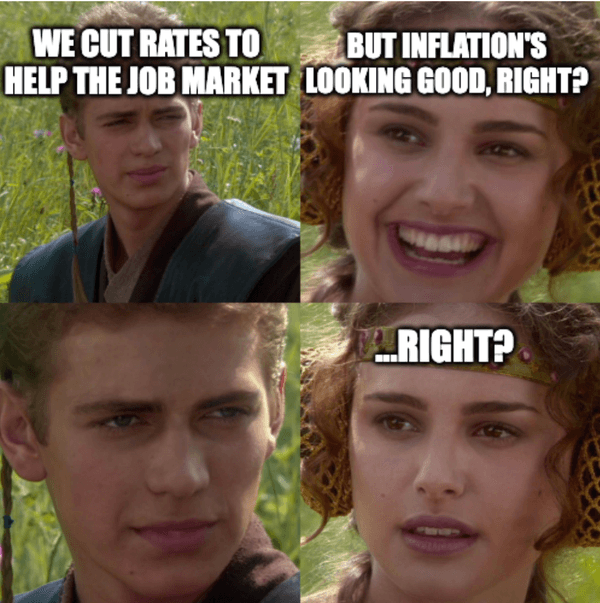 Star Wars meme about the Federal Reserve