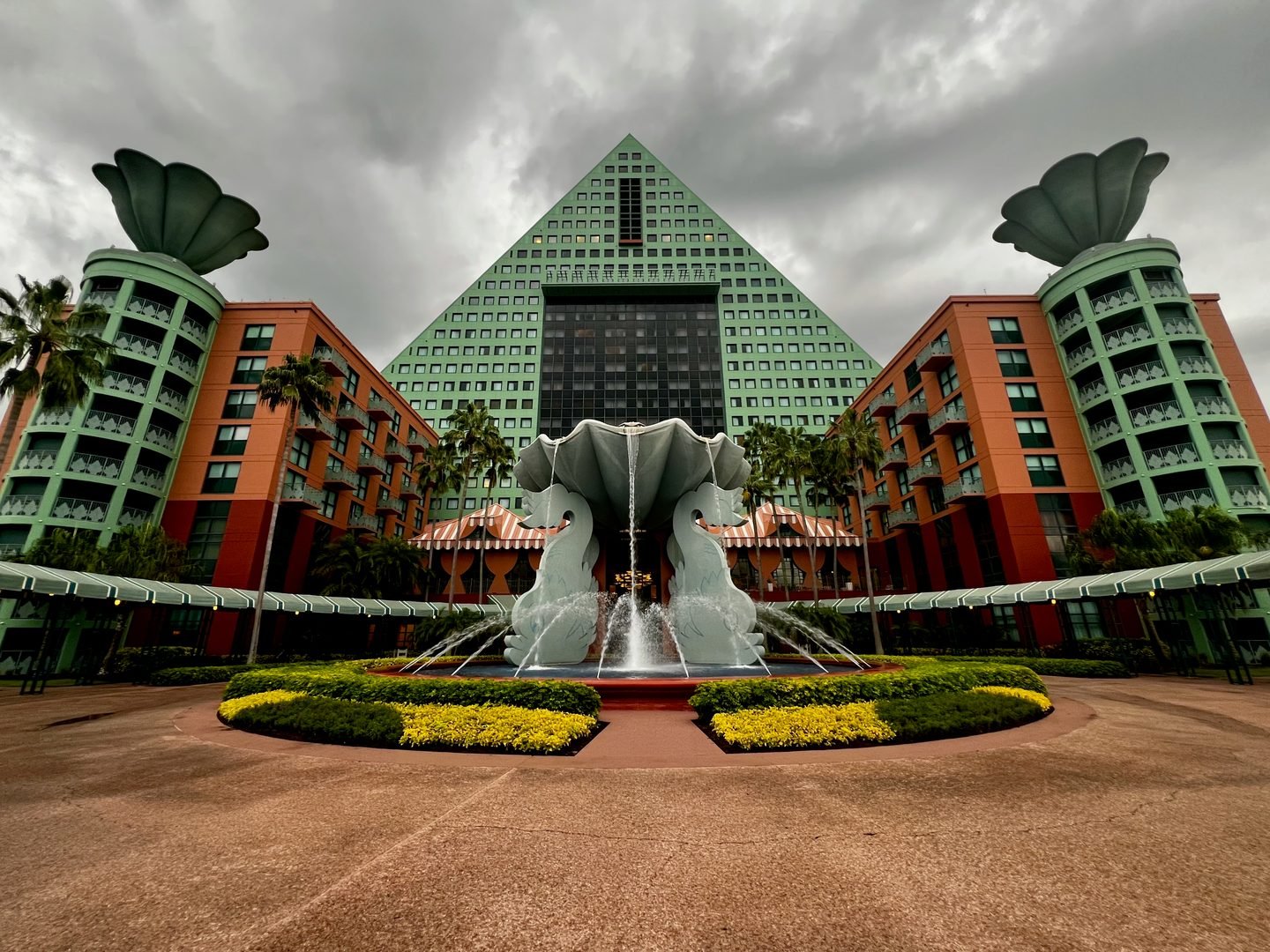 Architecture, Fountain, Water