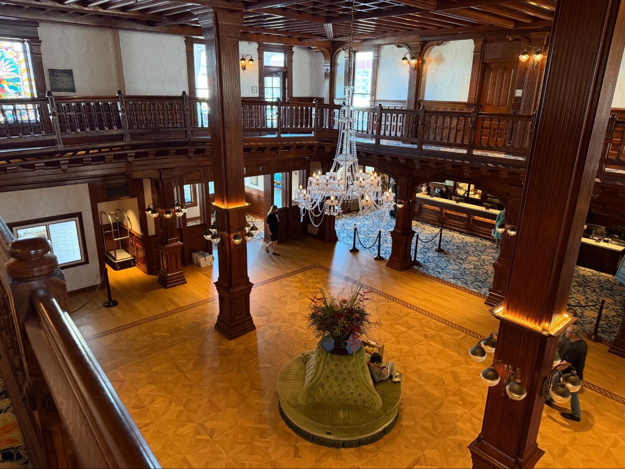Indoors, Floor, Chandelier