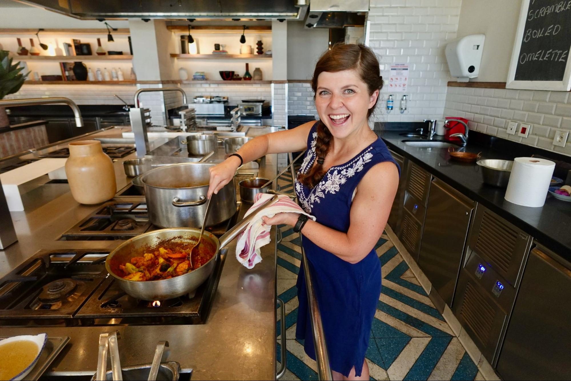 Cooking, Food, Stirring Food