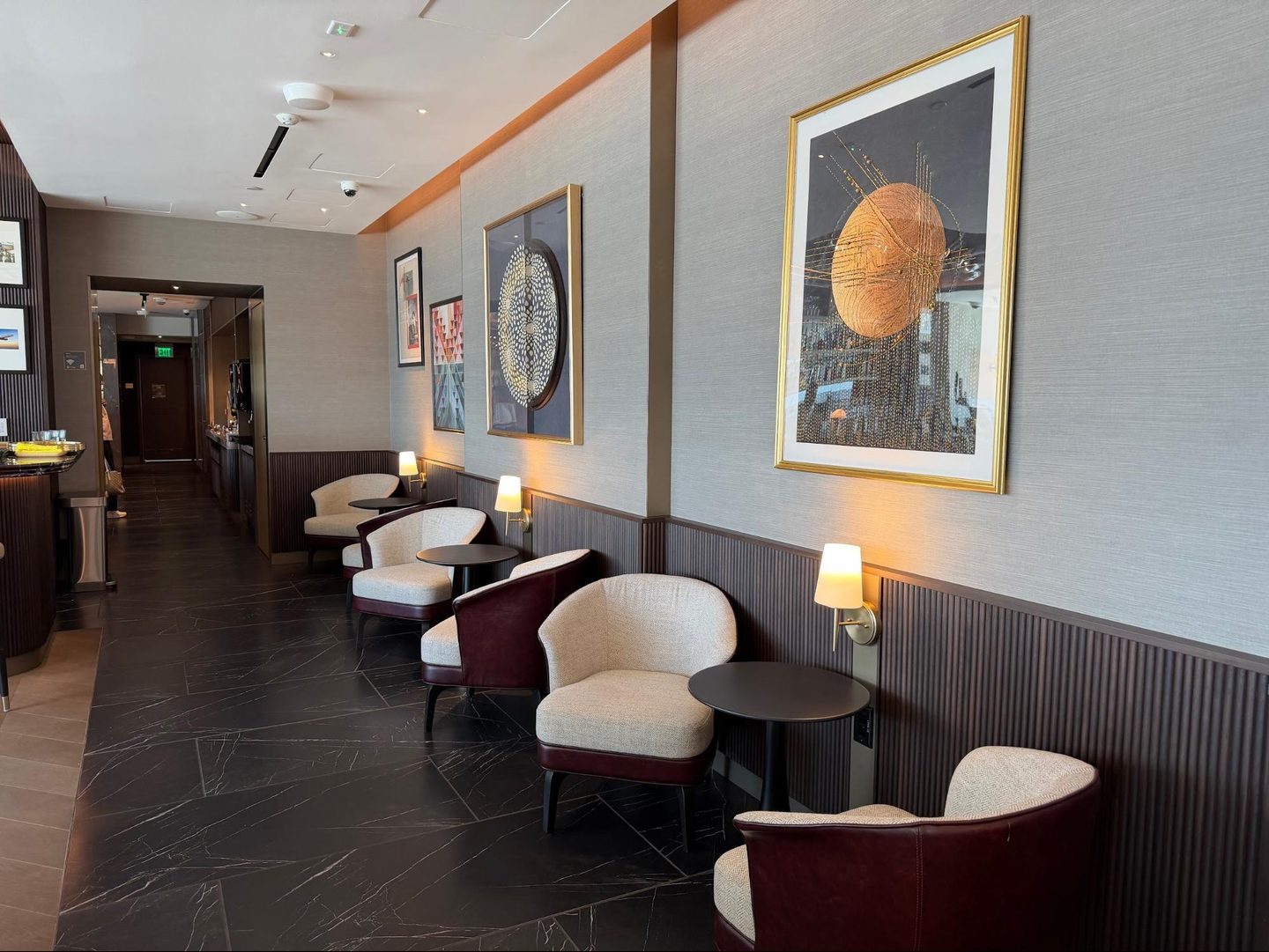 Inside of Air India’s New Top class Living room in San Francisco Indoors, Architecture, Building
