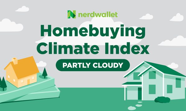 NerdWallet Homebuying Climate Index — Partly Cloudy