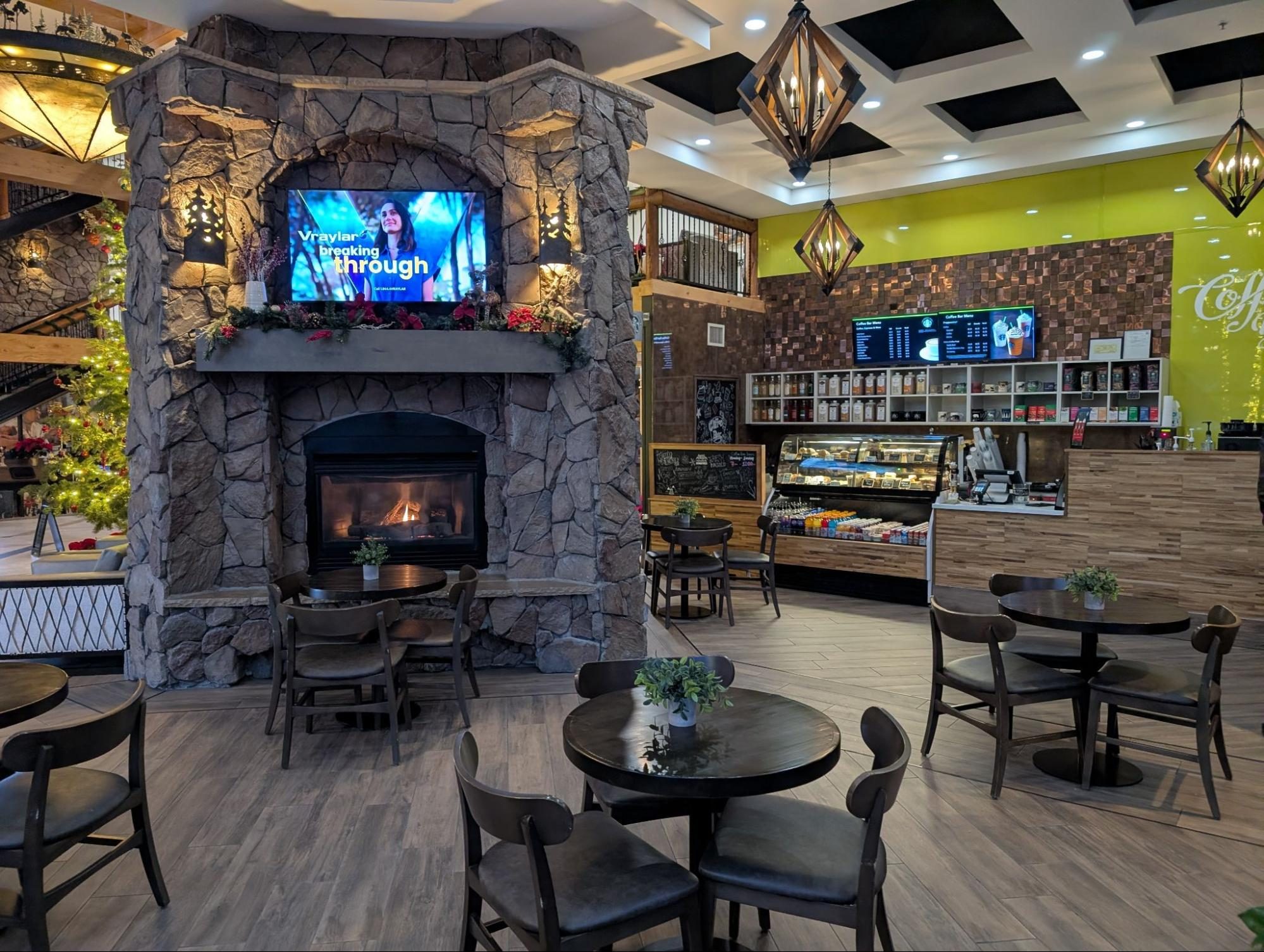 Indoors, Interior Design, Fireplace