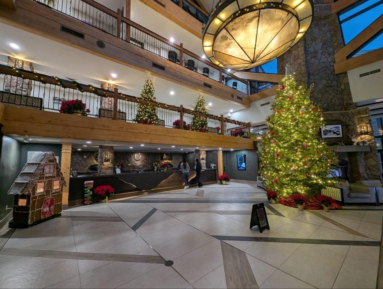 Indoors, Person, Christmas