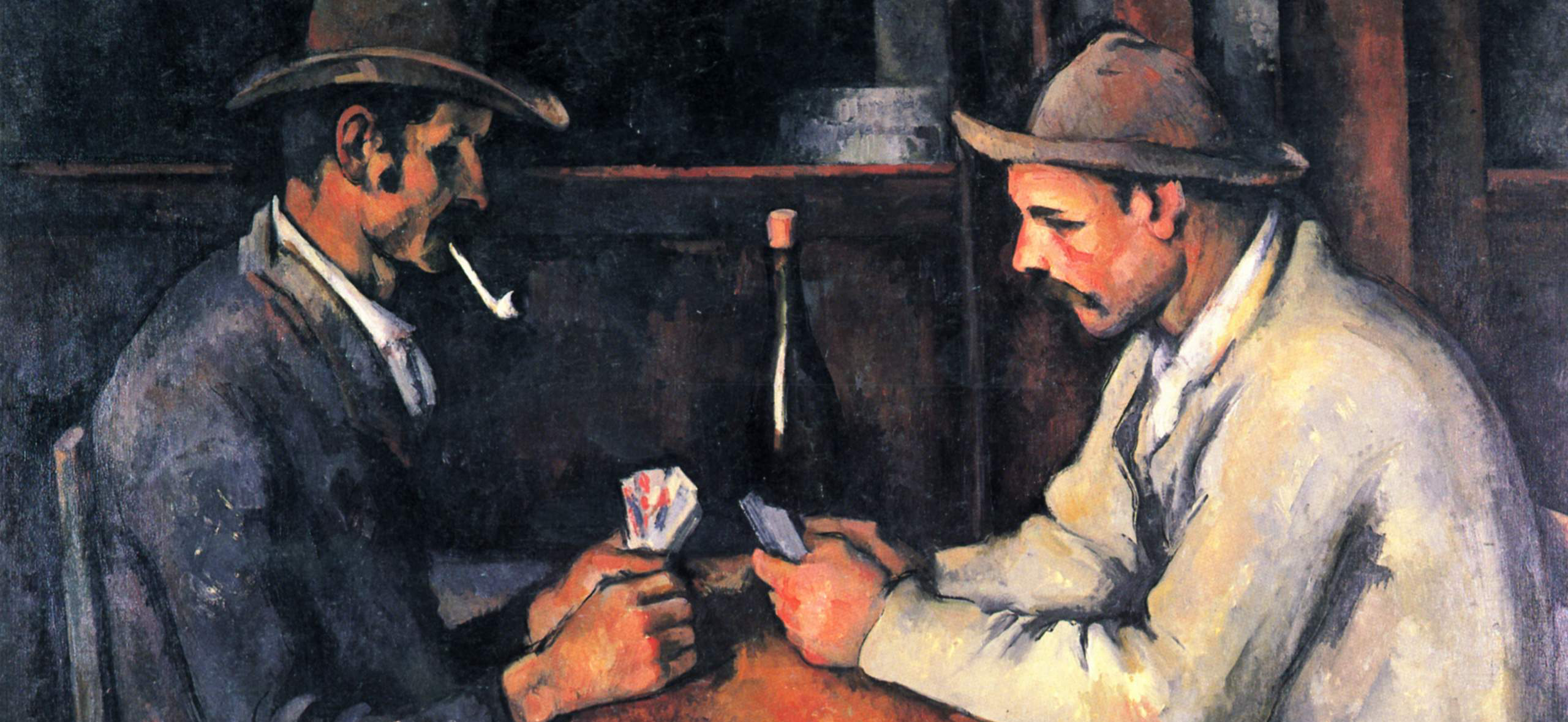 3. The Card Players, Paul Cézanne