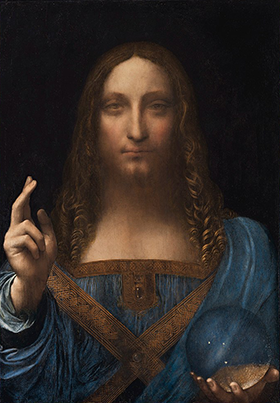 1. Salvator Mundi, Leonardo da Vinci